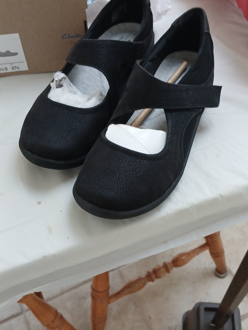 Clarks Sillian Bella Mary Jane Flats